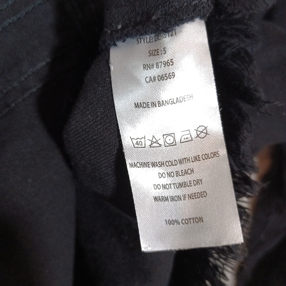 Elan Dallas Jacket in Black/Silver Rock & Roll Oversize Size S - Picture 7 of 9